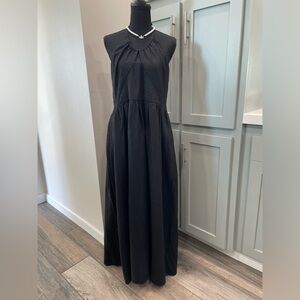 1. State Black Halter Maxi Dress